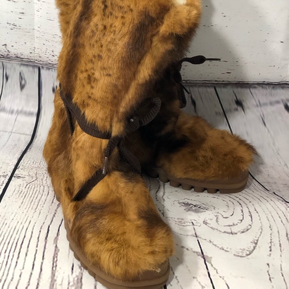 Bebe real fur boots - Picture 6 of 6